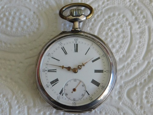 Taschenuhr chronometer silber - chronometer,