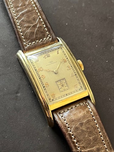 Iwc vintage art deco 18k - art, yg