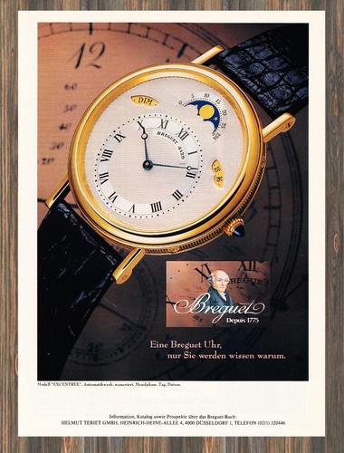 Breguet excentrique reklame - excentrique,