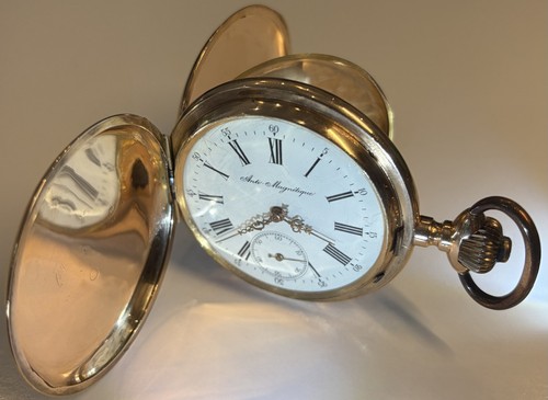 Antike savonnette taschenuhr - antike,