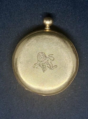 Massive gold taschenuhr - gold,