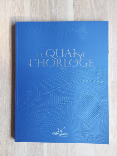 Breguet quai de l - -, l'horloge